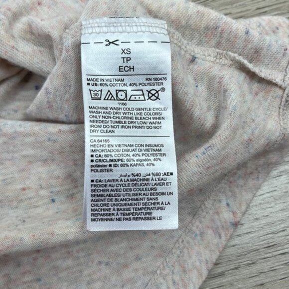 Old Navy Short Sleeve Speckled Tee Size XS - Picture 6 of 8